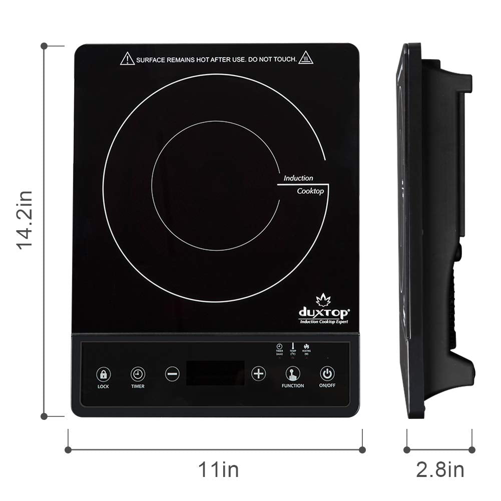 Duxtop Portable Induction Cooktop, Countertop Burner, Induction Burner with Timer
